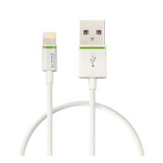 Kabel Leitz Complete ze złącza Lightning na USB, 30 cm biały