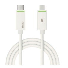 Kabel Leitz Complete USB-C na USB-C 3.1 do ładowania urządzeń (power delivery) i przenoszenia danych, 1m