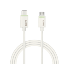 Kabel Leitz Complete USB-C na Micro USB 2.0 do ładowania urządzeń i przenoszenia danych, 1m