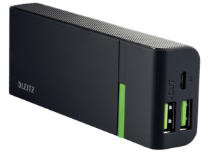 Power Bank 5200 mAh Leitz Complete z USB, szybkie ładowanie