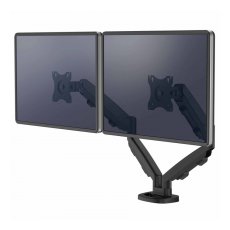 Ramię na 2 monitory Eppa™ - czarne