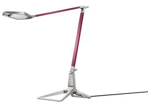 Lampa na biurko Leitz Style Smart LED ciemnoczerwona