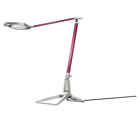 Lampa na biurko Leitz Style Smart LED ciemnoczerwona